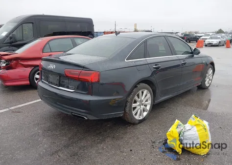 2016 Audi A6 3.0T Premium Plus из США, поврежденный, VIN WAUFGAFC4GN001059